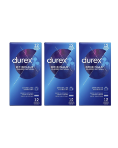 Durex Originals Classic Natural Condoom 3X 12st