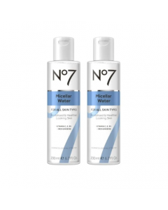 No7 Radiant Results Revitalising Micellar Cleansing Water 2x200ml