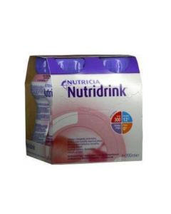 Nutridrink Aardbei 4x200ml