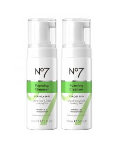 No7 Radiant Results Purifying Foaming Cleanser 2x150ml