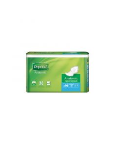 Depend Anatomic Inlegverband Normal 16 stuks