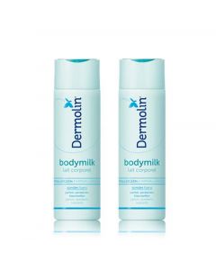 Dermolin Bodymilk Ongeparfumeerd 2x200ml