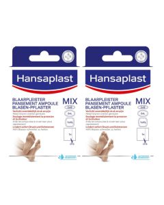 Hansaplast Blarenpleisters Mix Pack - Pleisters - Voordeelverpakking van 2