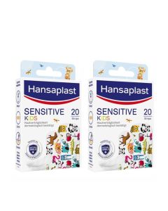 Hansaplast Sensitive Kids - Pleisters - Voordeelverpakking van 2