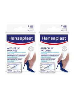 Hansaplast Anti-druk ringen - Pleisters - Voordeelverpakking van 2