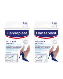 Hansaplast Anti-Druk Patches - Pleisters - Voordeelverpakking van 2
