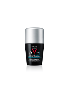 Vichy Homme Deo Roller Anti-transparantie Invisible Protect 72 uur 50ml