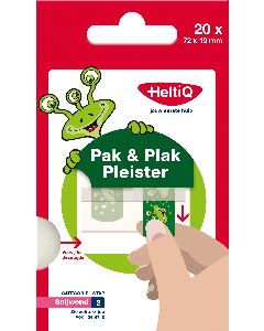HeltiQ Pak & Plak Pleister Groen