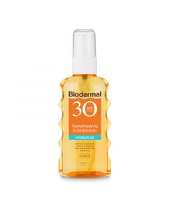 Biodermal Hydraplus Transparante Zonnespray SPF30