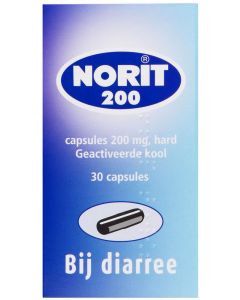 Norit 200 mg 30 Capsules