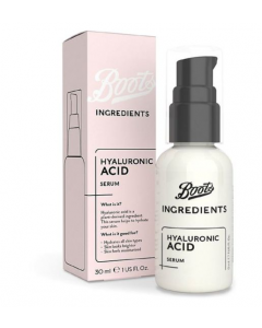 Boots Ingredients Hyaluronic Acid Serum