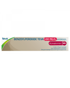 Teva Benzoylperoxide Hydrogel 100mg/g 30 gram