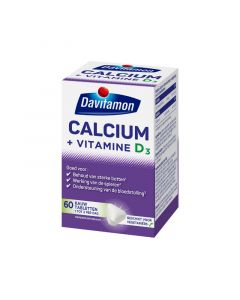 Davitamon Calcium met vitamine D3 Pepermuntsmaak