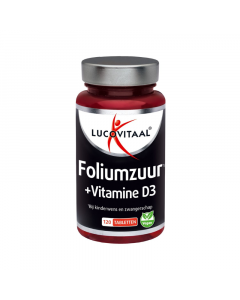 Lucovitaal Foliumzuur + Vitamine D3 Tablet 120st