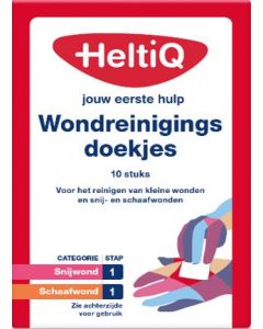 HeltiQ Wondreinigingsdoekjes