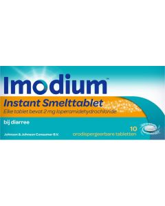 Imodium Instant Smelttablet 2 mg 10 stuks