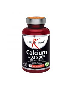 Lucovitaal Calcium en Vitamine D3 500mg/20mcg