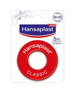Hansaplast Classic Hechtpleister 5m x 2,5cm