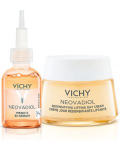 Vichy Neovadiol Dagcrème Droge Huid en Meno 6 Bi-Serum - Bundel