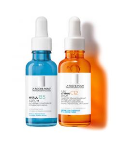La Roche-Posay Hyalu B5 Serum en Vitamine C12 Serum Bundel