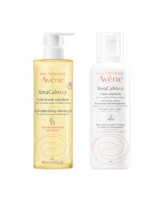 Avène XeraCalm A.D. Olie + Crème 400ml - Bundel