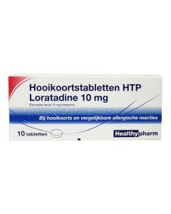 Healthypharm Loratadine 10mg hooikoortstabletten