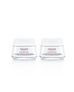 Vichy Liftactiv H.A. Anti-Rimpel Verstevigende Dagcrème (normale tot gemengde huid) - 2x50ml
