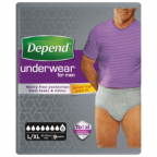 Depend Pants voor Mannen Super L/XL 1985 - 9 stuks