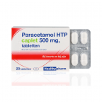 Healthypharm Paracetamol Caplet Tablet 500mg