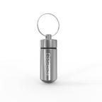 Geasy Sleutelhanger Pillendoosje Chrome 1 st