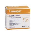 Leukopor Hechtpleister NW 9.2mx2.5cm Wit Dispenser