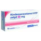 Paracetamol Kinderen 60mg Zetpil 10 stuks