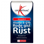 Lucovitaal Rode Gist Rijst, Visolie & Q10 63capsules