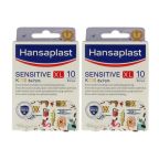 Hansaplast Senstive Kids XL - Pleisters - Voordeelverpakking van 2