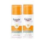 Eucerin Sun Oil Control Gel-Crème Zonnebrand Gezicht - SPF 30 - 2x50ml
