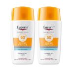 Eucerin Sun Hydro Protect Ultralichte Fluid Zonnebrand Gezicht SPF 50+ - 2x50 ml