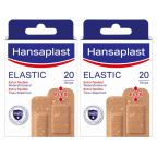 Hansaplast Elastic 20 Strips 2-pack