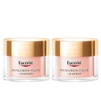 Eucerin Hyaluron-Filler + Elasticity Anti-Rimpel Dagcreme Rose SPF 30 - 2x50ml