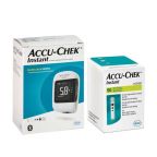 Accu-Chek Instant Set Bloedglucosemeter + 50 Teststrips - Het testen duurt 4 seconden - Hoeveelheid bloed 0.6µl