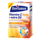 Davitamon Vitamine C forte + extra D3 Time Release