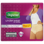 Depend Pants voor Vrouwen Super S/M 1941 - 10 stuks