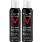 Vichy Homme Scheerschuim -2x200 ml - Anti-Irritatie - Voordeelpack