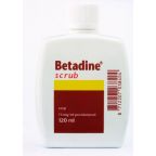 Betadine Scrub Oplossing 7,5%  120ml