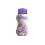 Nutridrink Multi Fibre Aardbei 4x200ml