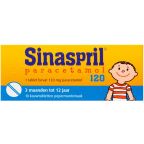 Sinaspril Paracetamol Kauwtablet 120mg 16st