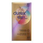 Durex Nude Extra Lube Condoom 10St