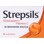 Strepsils Sinaasappel & Vitamine C Zuigtabletten