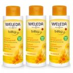Weleda Liniment Reinigingsmelk Voor Luierverschoning 3x400ml