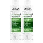 Vichy Dercos Anti-roos Shampoo voor normaal tot vet haar - 2x200ml