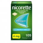 Nicorette Menthol mint kauwgom 4mg